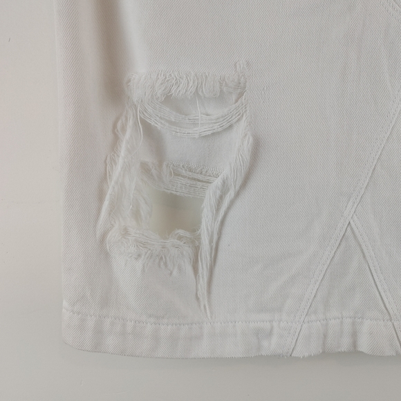 RAG & BONE | White Denim Pencil Skirt - Picture 12 of 13